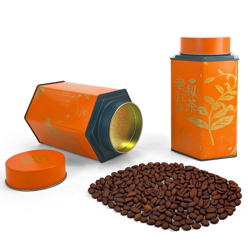 Jinyuanbao tin cans packaging for coffee